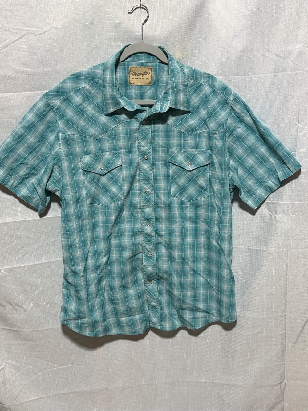 Wrangler Western PearlSnap Short Sleeve Buttondown